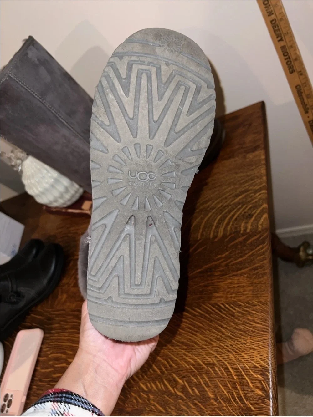 UGG Classic II Tall Boots size 10 gray